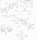 Part Location Diagram of 596163 Briggs and Stratton Vacuum Hose